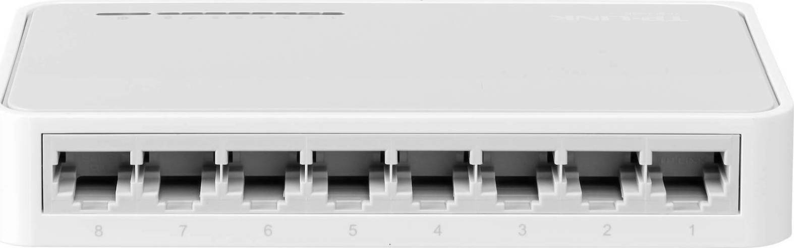 TP-LINK TL-SF1008D v12 Unmanaged L2 Switch με 8 Θύρες Ethernet