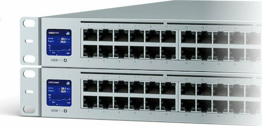 Ubiquiti UniFi USW 24 PoE Managed L2 / L3 PoE+ Switch with 24 Gigabit (1Gbps) Ethernet Ports and 2 SFP Ports