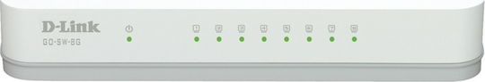 D-Link Unmanaged L2 Switch με 8 Θύρες Gigabit (1Gbps) Ethernet