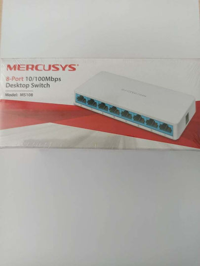 Mercusys Unmanaged L2 Switch with 8 Ethernet Ports