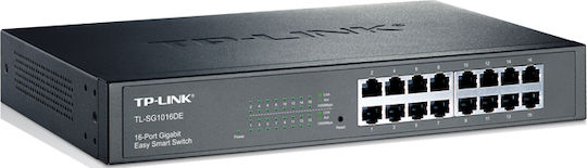 TP-LINK TL-SG1016DE Managed L2 Switch with 16 Gigabit (1Gbps) Ethernet Ports