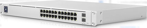 Ubiquiti UniFi Pro 24 POE Gen2 Managed L3 PoE+ Switch with 24 Gigabit (1Gbps) Ethernet Ports and 2 SFP Ports