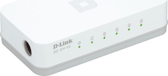 D-Link GO-SW-5E Unmanaged L2 Switch με 5 Θύρες Ethernet