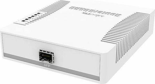 MikroTik RB260GS Unverwaltet L2 PoE Switch mit 5 Ports Gigabit (1Gbps) Ethernet