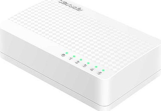 Tenda S105 Unmanaged L2 Switch με 5 Θύρες Ethernet