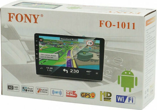 Sistem Audio Auto 2 DIN Bluetooth USB Wi-Fi GPS Apple CarPlay Android Auto Cu Ecran Tactil 9"