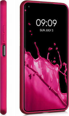 KWmobile Umschlag Rückseite Silikon Metallic Pink (Mi 11 Lite / 11 Lite 5G / 11 Lite 5G NE) 54727.65