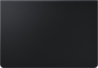 Samsung Cover Slim Flip Cover Piele artificială cu Tastatură Greacă Negru (Galaxy Tab S7) EF-DT630UBEGEU