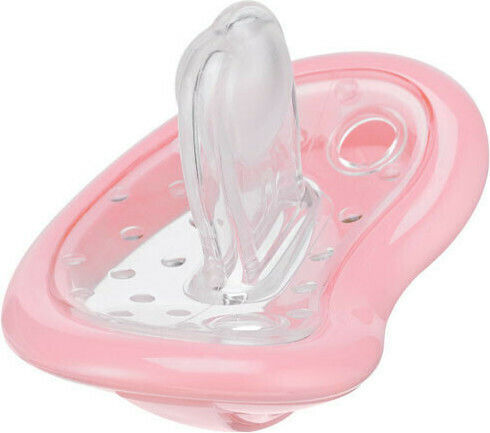 Curaprox Breath Easy Pacifier Silicone Pink for 0-7 months