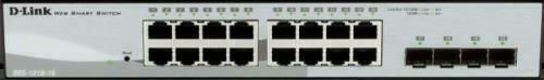 D-Link DGS-1210-16 Managed L2 Switch with 12 Gigabit (1Gbps) Ethernet Ports and 4 SFP Ports