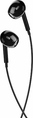 XO EP43 In-Ear Freihändig Kopfhörer mit Stecker 3.5mm Schwarz