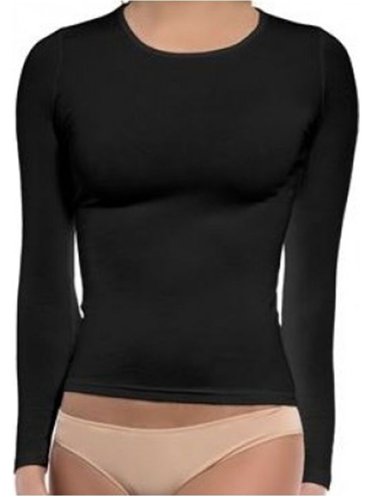 Bamboo Women's Long Sleeve T-Shirt Black
