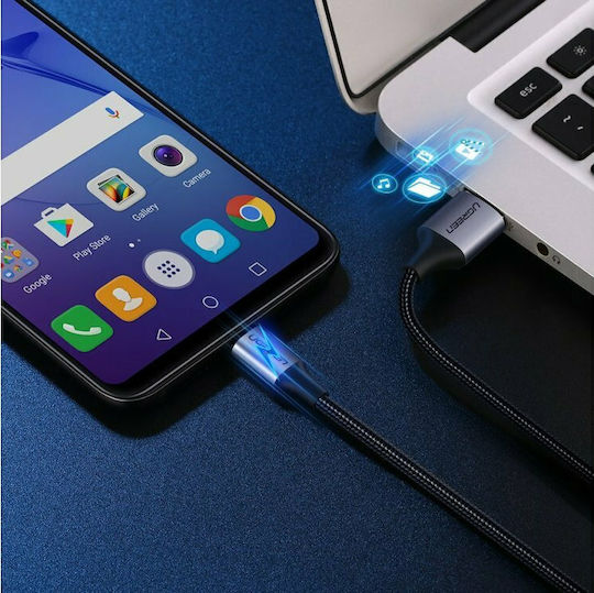 Ugreen US290 0.5m Braided USB 2.0 to micro USB Cable (60145)