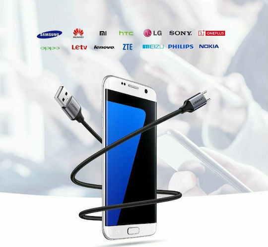 Ugreen US290 0.5m Braided USB 2.0 to micro USB Cable (60145)