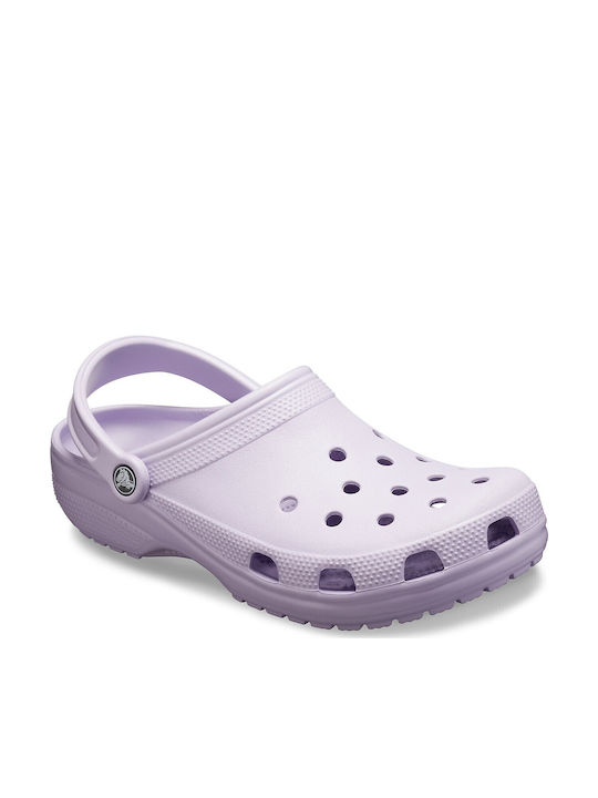 Crocs Classic Ανατομικά Σαμπό Μωβ