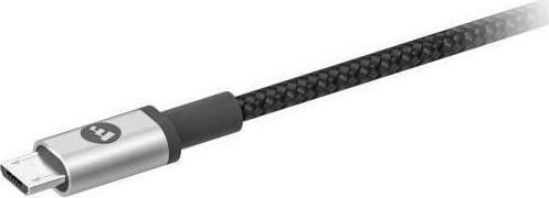 Mophie Braided USB 2.0 to micro USB Cable Μαύρο 1m (409903212)
