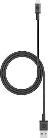 Mophie Braided USB 2.0 to micro USB Cable Μαύρο 1m (409903212)