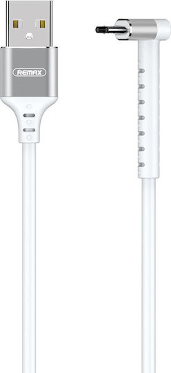 Remax Angle (90°) USB 2.0 to micro USB Cable Πολύχρωμο 1m (40024)