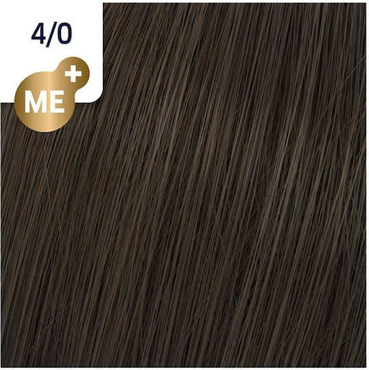 Wella Koleston Perfect Me+ Pure Naturals Βαφή Μαλλιών 4/0 Καστανό Φυσικό 60ml
