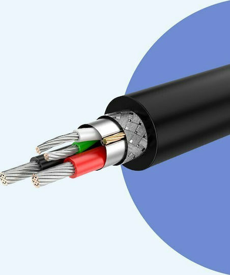 Ugreen US289 Regular USB 2.0 to micro USB Cable Μαύρο 1m (60136) 1τμχ