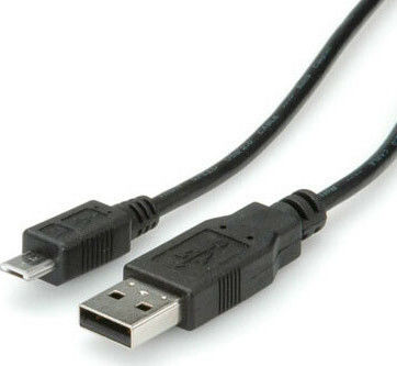Roline 11.02.8752 1.8m Regular USB 2.0 to micro USB Cable (11.02.8752)
