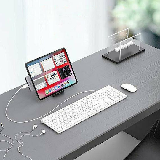 Choetech HUB-M13 USB-C Docking Station με HDMI 4K PD Γκρι