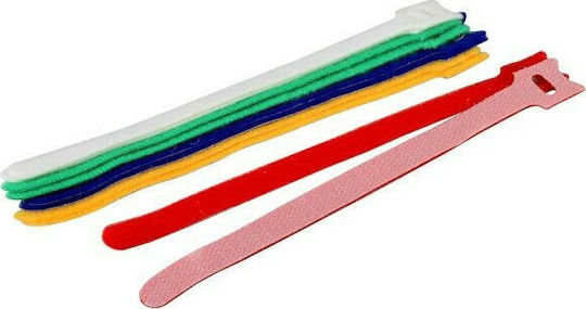 Liyset Δεματικά Καλωδίων Πλαστικά 230mmx13mm σε Πολύχρωμο χρώμα (12τμχ) (92152)