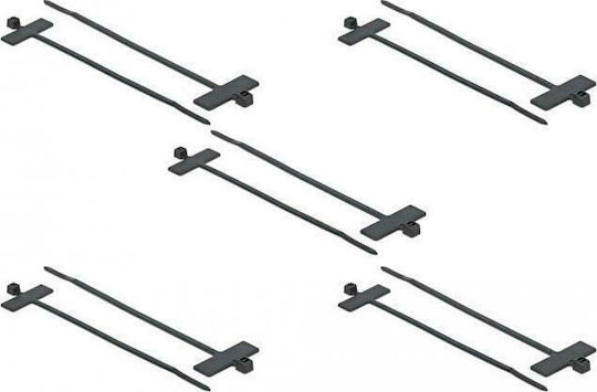 DeLock Δεματικά Καλωδίων Πλαστικά 200mmx2.5mm σε Μαύρο χρώμα (10τμχ) (18959)
