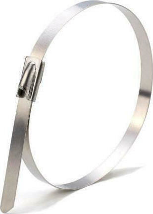 SAS Plastic Cable Ties 520mmx7.9mm In Silver Colour 10 Pieces 100-06-007