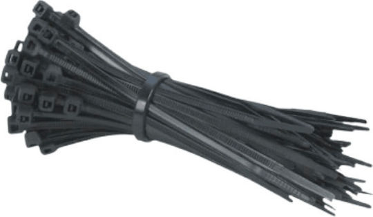 Bostik Den Braven Plastic Cable Ties 360mm x 4.8mm in Black Colour (100 pcs)
