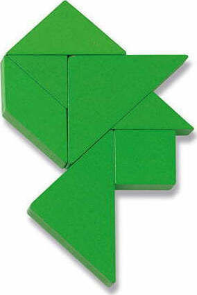 Board Game Tangram 4 for 1 Player 7+ Years Old (EN) Cayro