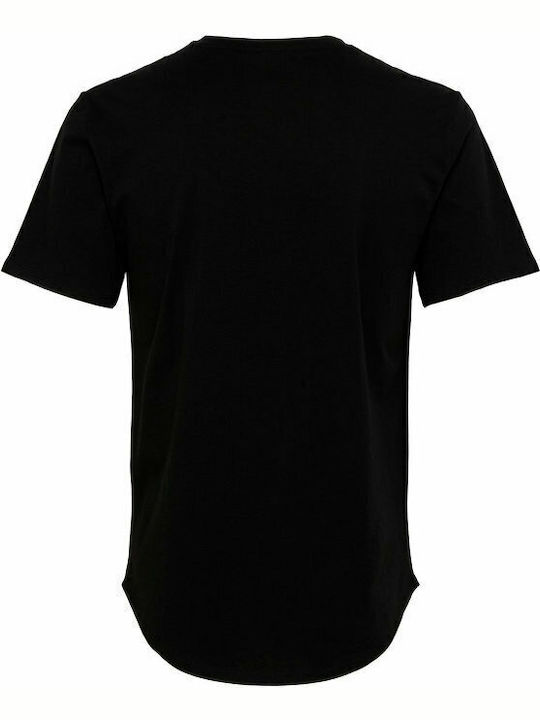 T-shirt Μαύρο