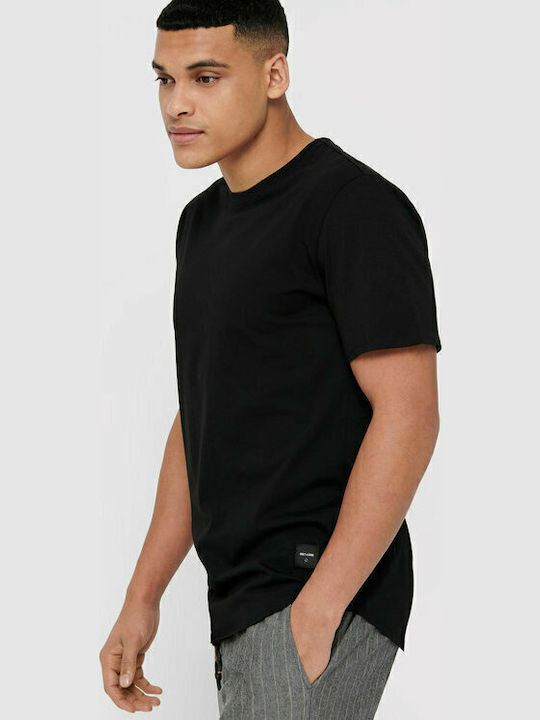 T-shirt Μαύρο