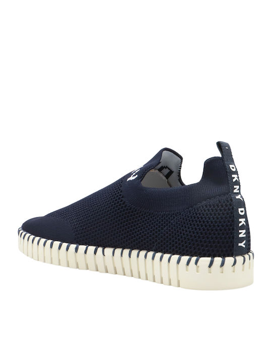 Dutch Γυναικεία Slip-On Navy Μπλε