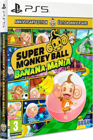 Super Monkey Ball: Banana Mania Anniversary Edition PS5 Game
