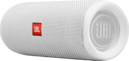 JBL Flip 5 Waterproof Bluetooth Speaker 20W with Battery Life up to 12 hours White
