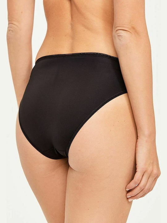 24/7 Tai Βαμβακερά Γυναικεία Slip 3Pack Μαύρα