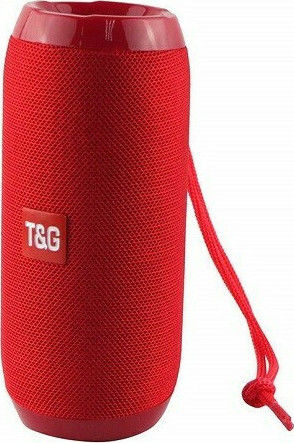 T&G TG-117 Ηχείο Bluetooth 5W με Ραδιόφωνο και Διάρκεια Μπαταρίας έως 4 ώρες Κόκκινο