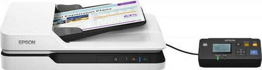 Epson WorkForce DS-1660W Platou (Flatbed) Scaner A4 cu WiFi