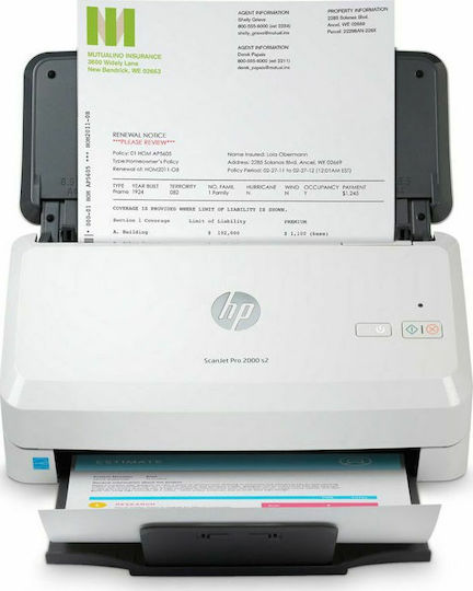 HP ScanJet Pro 2000 s2 Sheetfed (Τροφοδότη χαρτιού) Scanner A4