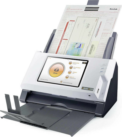 Plustek eScan A350 Enterprise Sheetfed Scanner A4 με WiFi