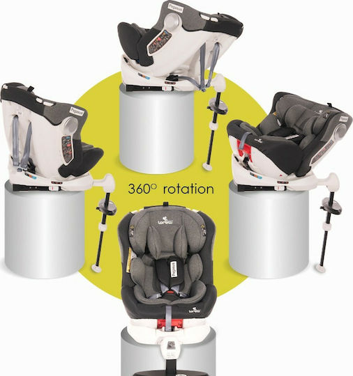 Lorelli Pegasus Baby Car Seat with Isofix Red & Black 0-36 kg