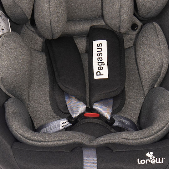 Lorelli Pegasus Baby Car Seat with Isofix Red & Black 0-36 kg