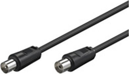Goobay Antenna Cable Coax male - Coax female Black 20m (50913) 1pcs