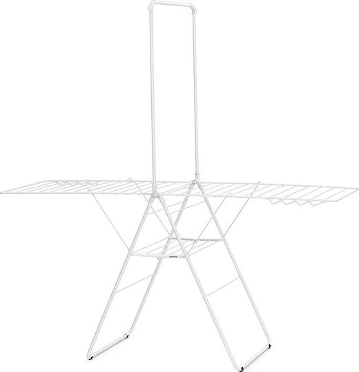 Brabantia Hangon Rod Δαπέδου Πτυσσόμενη με Μήκος Απλώματος 25m Brabantia Hangon Rod Δαπέδου Πτυσσόμενη με Μήκος Απλώματος 25m