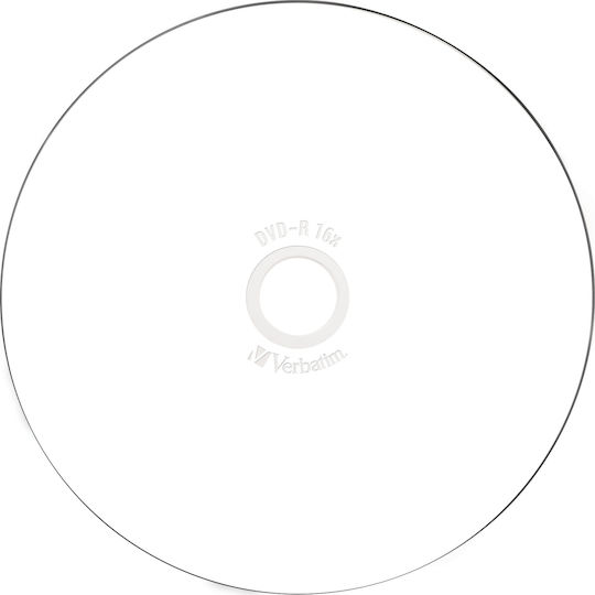 Verbatim Εγγράψιμα DVD-R 16x 4.7GB Cake Box 25τμχ