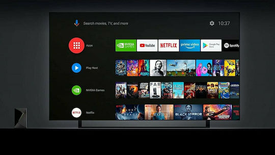 NVidia TV Box Shield TV Pro (2019) 945-12897-2500-101 945-12897-2505-101 4K UHD with WiFi USB 3.0 /USB 3.1 (USB-C) 3GB RAM and 16GB Storage Space with Operating System Android 9.0 and Google Assistant / Alexa