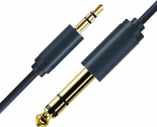 Cabletime AV321 Cable 6.3mm male - 3.5mm male 3m