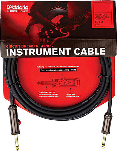 Planet Waves Cable 6.3mm male - 3.5mm male 3m (PW-AGL-10)