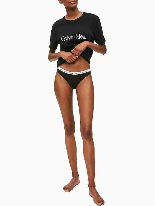 Βαμβακερά Women's Slip 3Pack Black/white